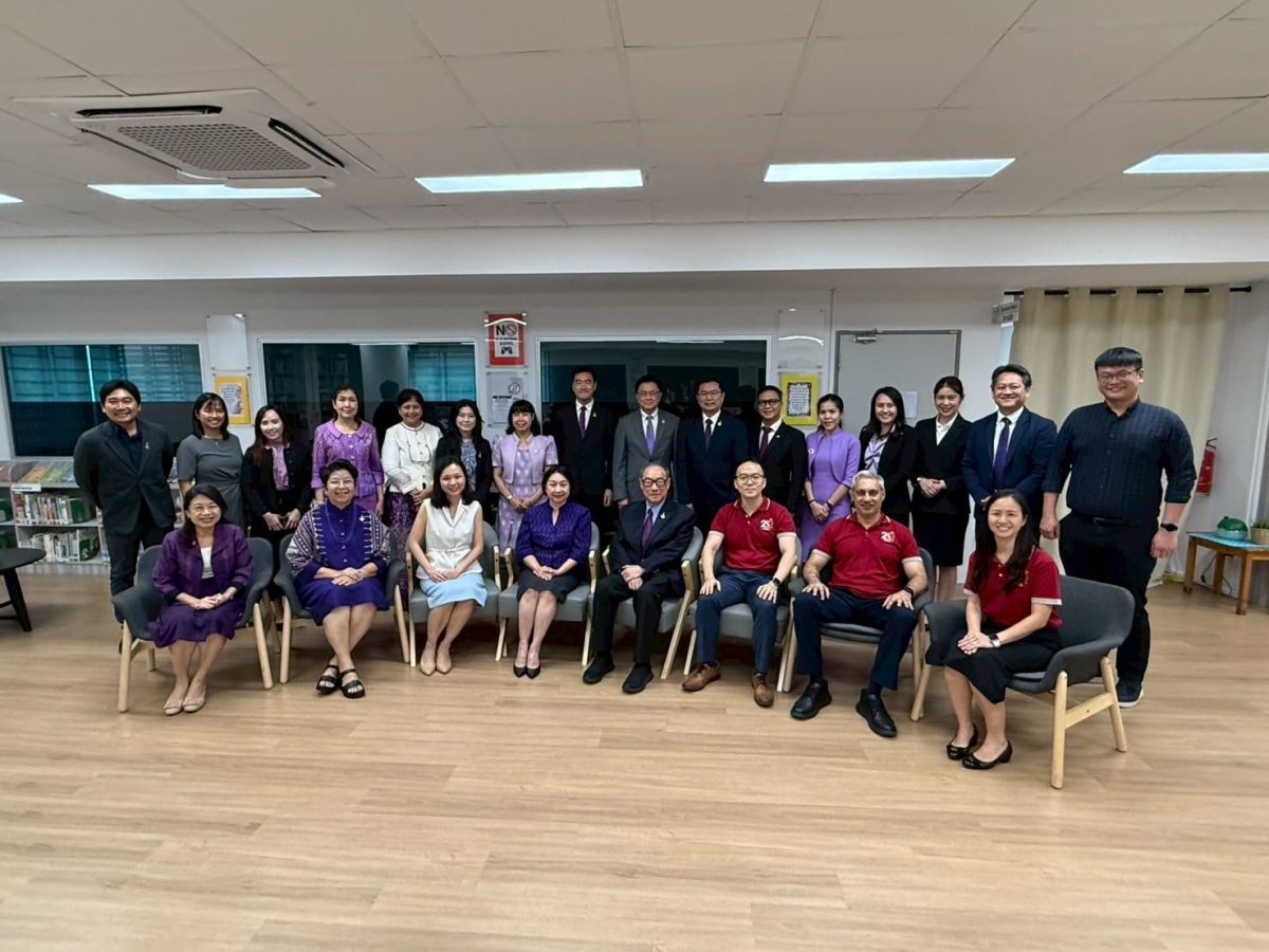 คณะกรรมการมูลนิธิฯ เยือนครูรางวัลสมเด็จเจ้าฟ้ามหาจักรี สาธารณรัฐสิงคโปร์ ปี 2568