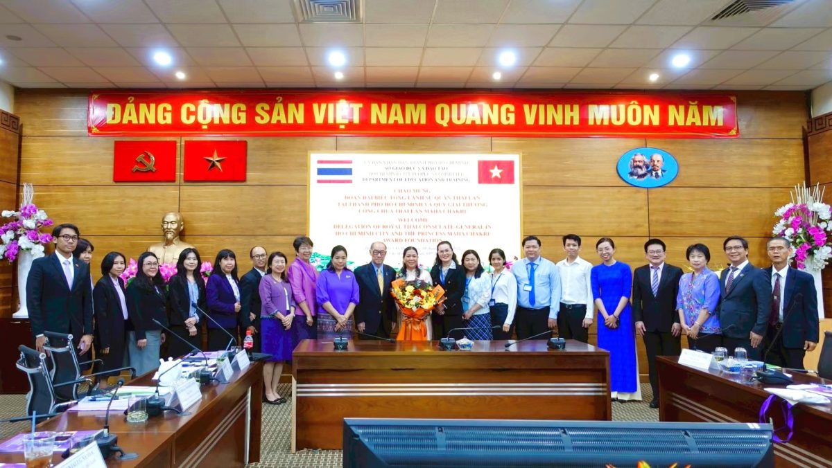คณะกรรมการมูลนิธิฯ เยือนกรมการศึกษาและฝึกอบรมโฮจิมินห์ ปี 2568
