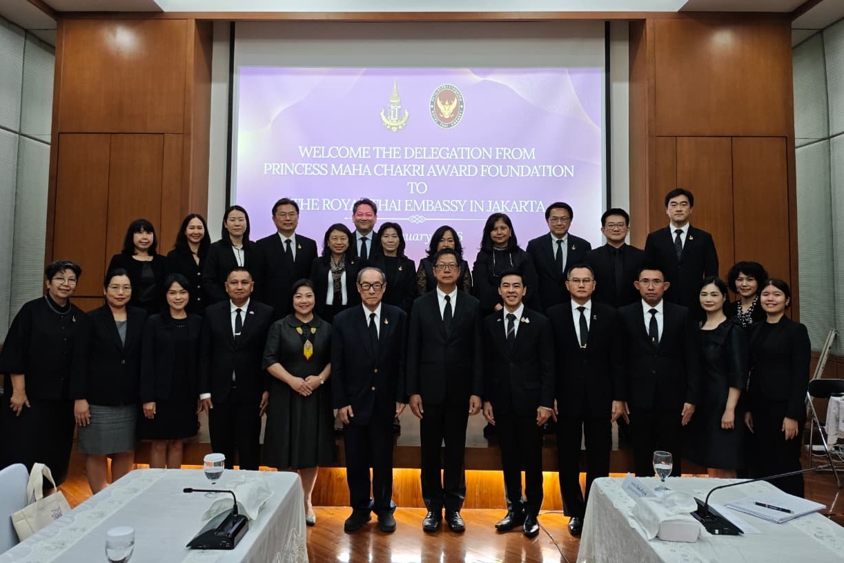 คณะกรรมการมูลนิธิฯ พบเอกอัครราชทูต ณ กรุงจาการ์ตา ปี 2568