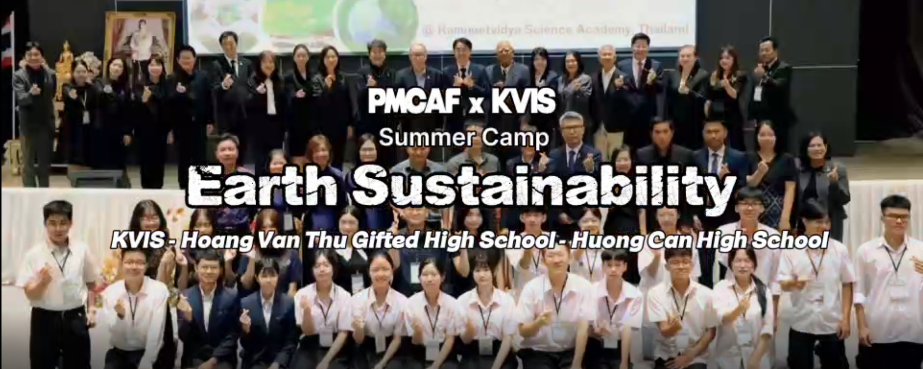 10 วันแห่งการเรียนรู้ สู่มิตรภาพที่ยั่งยืน ครูรางวัลสมเด็จเจ้าฟ้ามหาจักรีและเยาวชนเวียดนามกล่าวขอบคุณ PMCAF และ KVIS